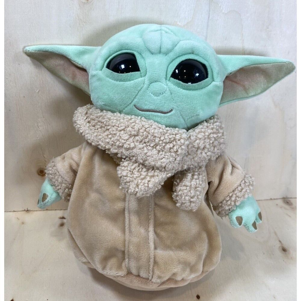 Baby Yoda Grogu Plush with Bean Bottom‎ Star Wars Mandalorian Official Tag